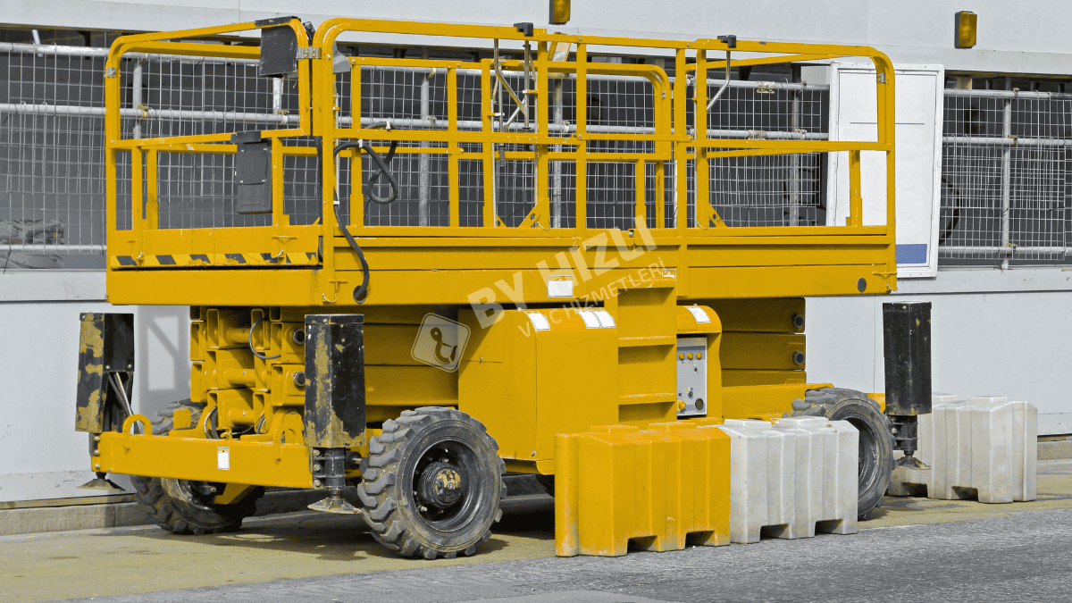 Basmane Makaslı Platform Vinç